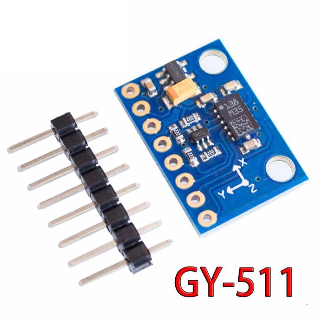 Accelerometer 3 Axis Compass Sensor Module GY-511 LSM303 | TechMaze ...